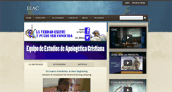 Desktop Screenshot of eeac.org.ve